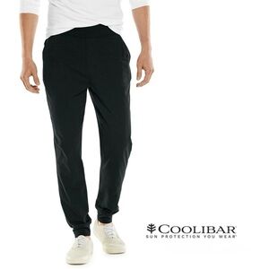 Coolibar Jogger Pants Lumaleo Jogger Pants #10446 UPF50+ Black Men’s Medium